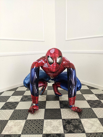 Ходячая фигура шар Человек-паук - 112 см - Фото 1