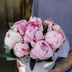 Букет цветов "Cloud of peony 9"