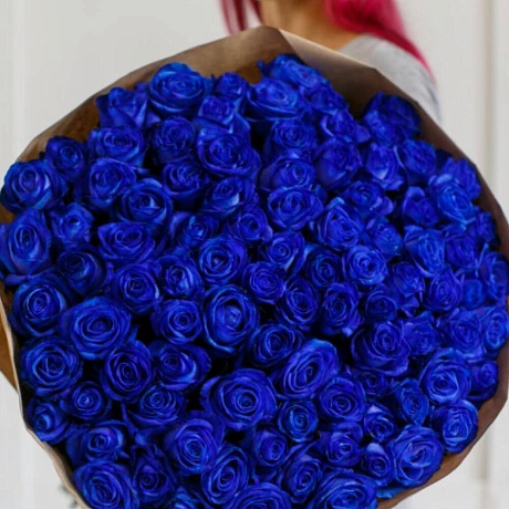 101 синяя роза №161 - Фото 1
