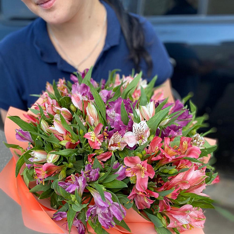 Букет из Альстромерий №184 - Фото 1