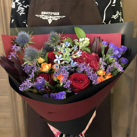 Букет цветов Ред Иден - Фото 1