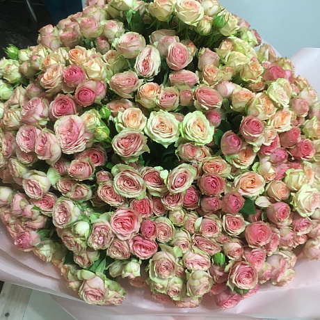 Букет цветов Нежный микс №162 - Фото 1