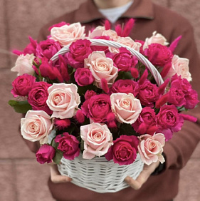 Композиция из цветов "Очарование"