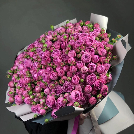 Букет цветов Misty Bubbles №166 - Фото 1