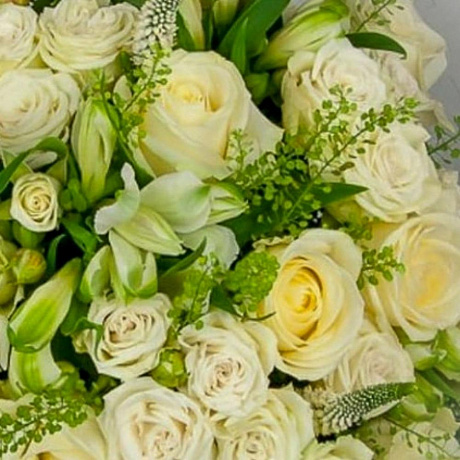 Букет цветов Крем Брюле №160 - Фото 1