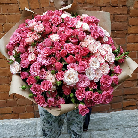 Букет цветов Птица счастья - Фото 1