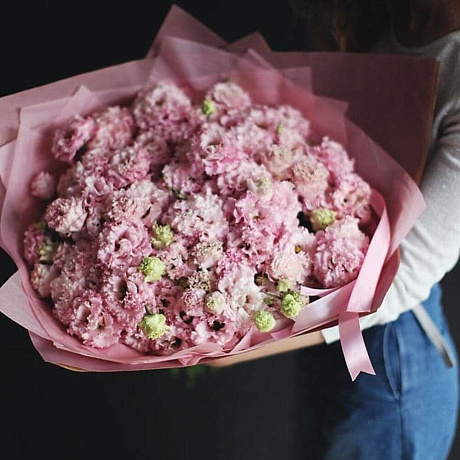 Букет цветов Розовое наслаждение №163 - Фото 1