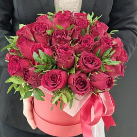 Цветы в коробке №847