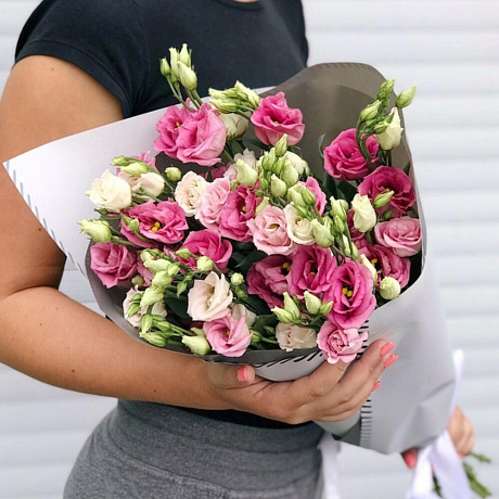 Букет эустом №167 - Фото 1