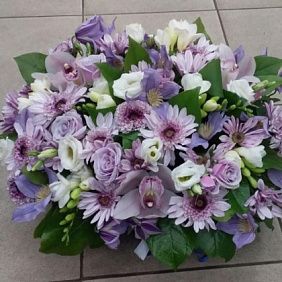 Корзина с цветами №509