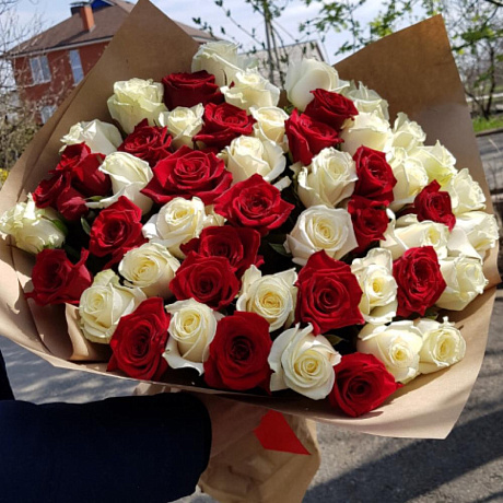 Букет цветов МИКС №160 - Фото 1