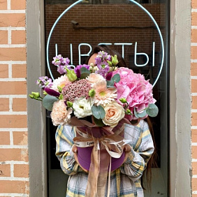 Коробочка с цветами №161