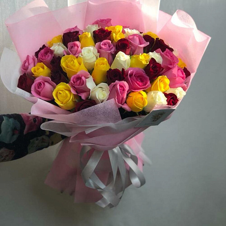 Букет цветов Семицветик - Фото 1