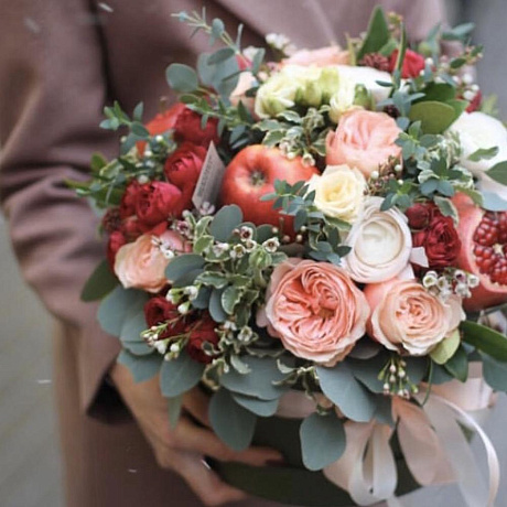 Цветы в коробке Милана - Фото 1