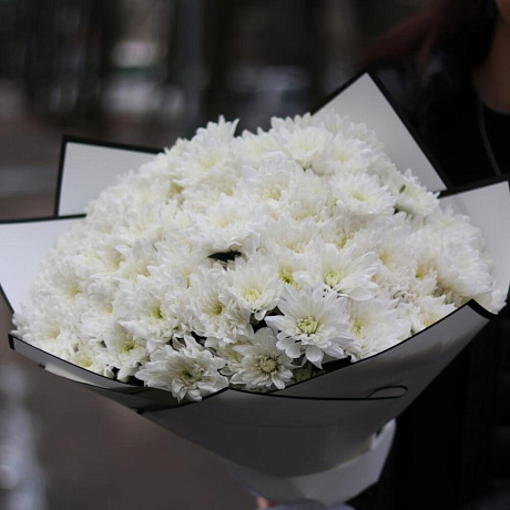 Букет цветов Белоснежка №176 - Фото 1