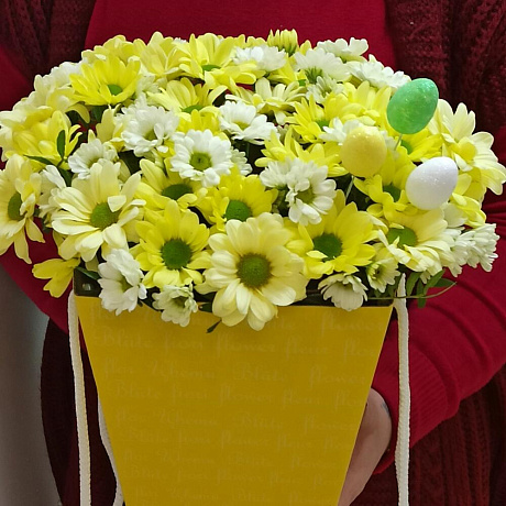 Букет цветов Ромашковое поле №172 - Фото 1