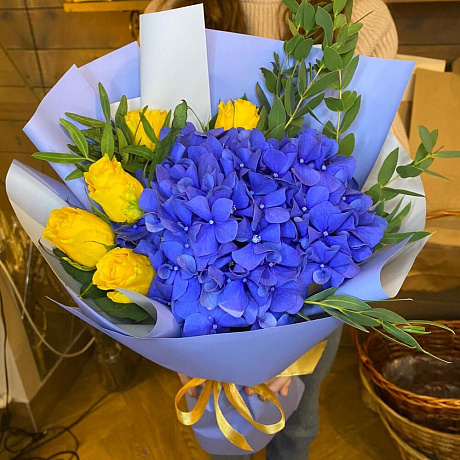 Букет цветов Ночь - Фото 1