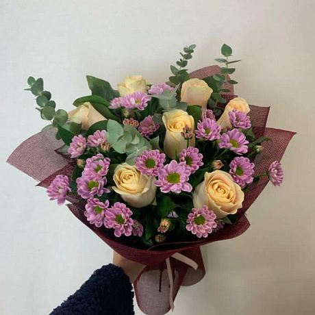Букет цветов Красотка №168 - Фото 1