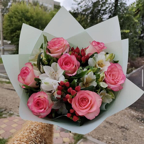 Букет цветов Комплимент №253 - Фото 1