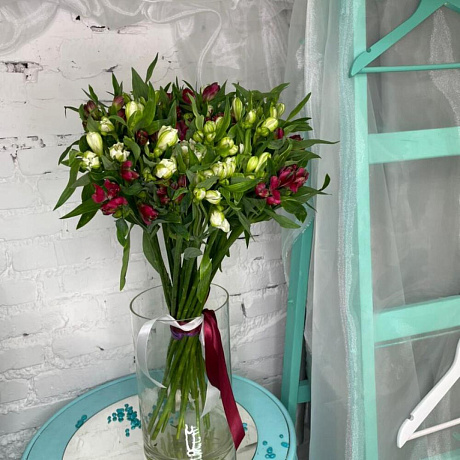 Букет из 25 альстромерий №165 - Фото 1