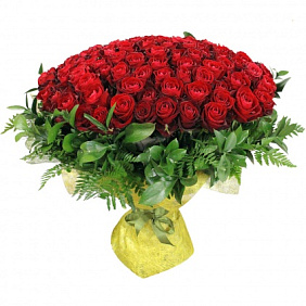 Букет "Париж" (101 роза - 70 см)