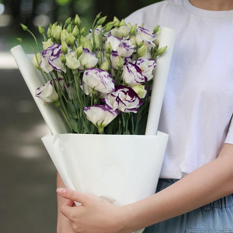 Букет из эустомы №169 - Фото 1