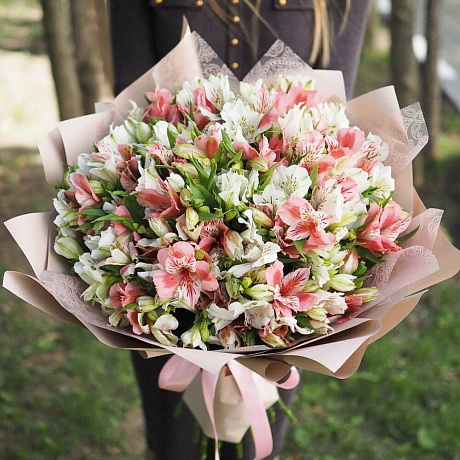 Букет цветов Нежный №200 - Фото 1