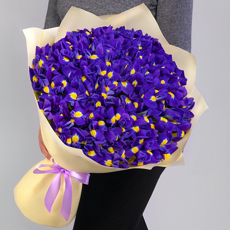 Букет из 101 ирисов №45 - Фото 1