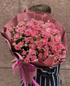 Роза кустовая Лидия 19 шт