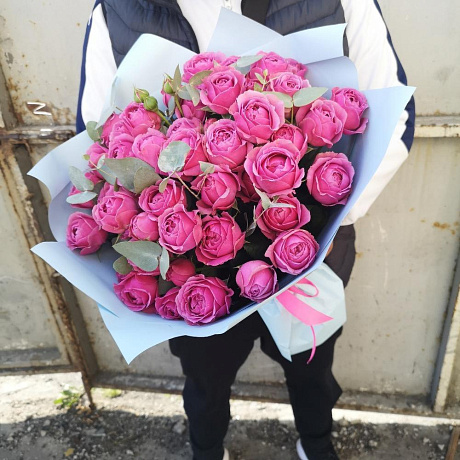 Букет цветов Misty Bubbles №162 - Фото 1