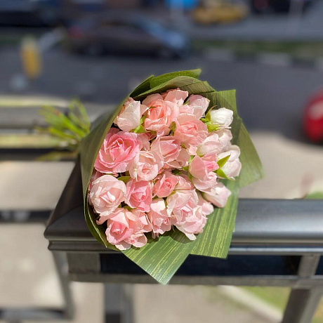 Букет из кустовых роз №185 - Фото 1