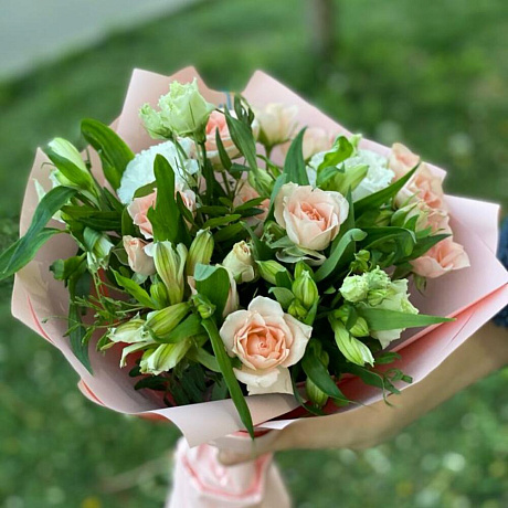 Букет цветов Ангельский полет №165 - Фото 1