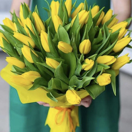 Букет цветов солнечное настроение №167 - Фото 1
