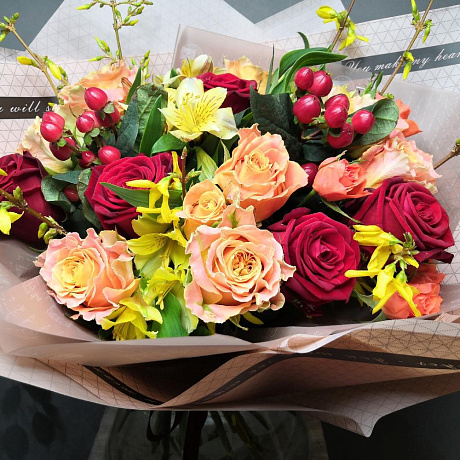 Букет цветов Весна №186 - Фото 1