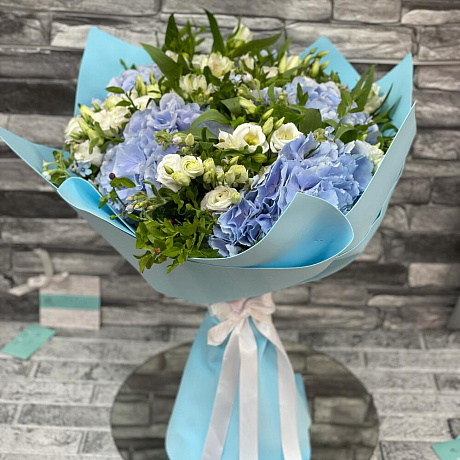 Авторский букет цветов № 211 - Фото 1