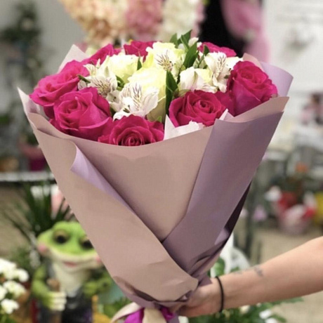 Букет Малиновое мороженое №2 - Фото 1