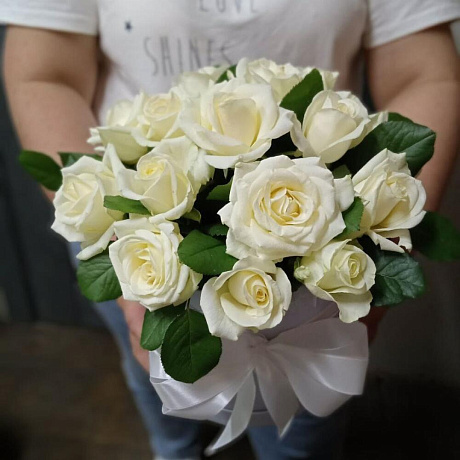 Цветы в коробке №800 - Фото 1