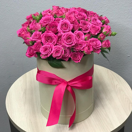 Цветы в коробке №673 - Фото 1