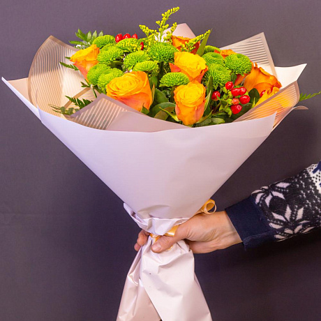 Букет цветов Вегас №2 - Фото 1