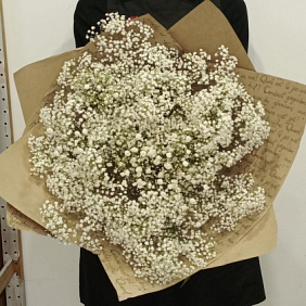 Букет "Облако гипсофилы" №170