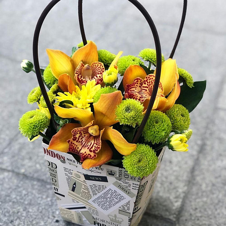 Цветы в сумочке №161 - Фото 1