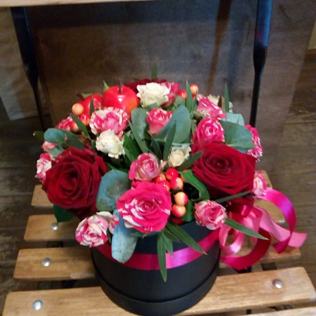 Коробочка с розами №160 - Фото 1