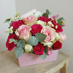 Букет цветов "Цветочное послание"