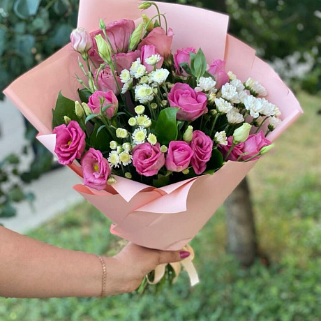 Букет цветов Ясное утро №162 - Фото 1