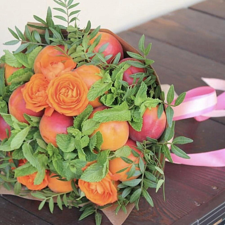 Букет цветов Нектаринка - Фото 1