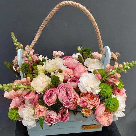 Ящик  с цветами №164 - Фото 1