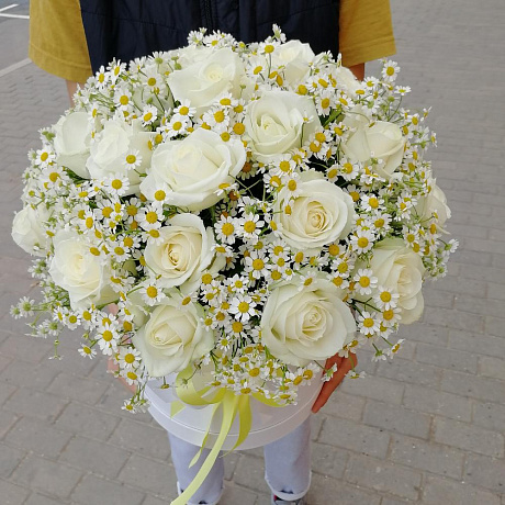 Букет цветов Белый ангел №162 - Фото 1