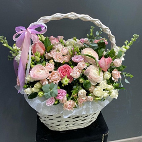 Корзина с цветами №260