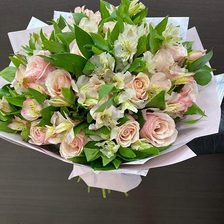 Букет цветов Жемчужина красоты  №160 - Фото 1