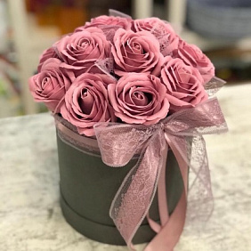 Цветы в коробке №616